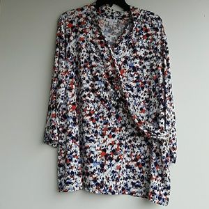 Charter Club | blouse with gold bar